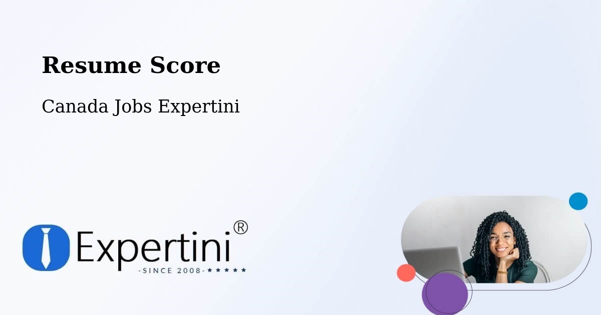 Resume Score - Canada Jobs Expertini
